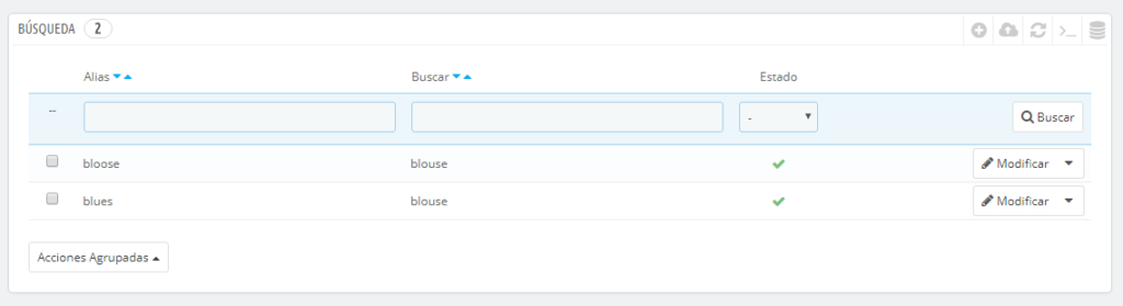 prestashop buscar alias 1024x279 - 4 Errores comunes que los usuarios de Prestashop suelen hacer